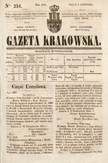 Gazeta Krakowska. 1843, nr 251