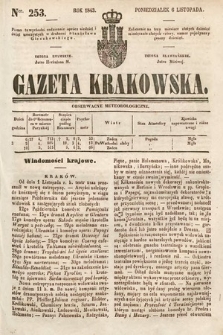 Gazeta Krakowska. 1843, nr 253