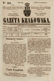 Gazeta Krakowska. 1843, nr 264