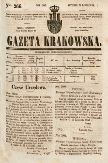 Gazeta Krakowska. 1843, nr 266
