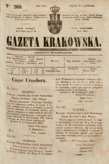 Gazeta Krakowska. 1843, nr 269
