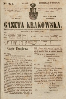 Gazeta Krakowska. 1843, nr 271
