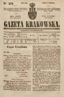 Gazeta Krakowska. 1843, nr 279