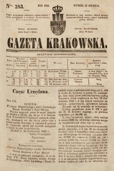 Gazeta Krakowska. 1843, nr 283