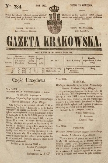 Gazeta Krakowska. 1843, nr 284