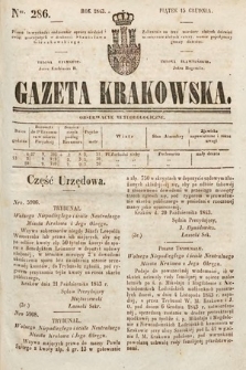 Gazeta Krakowska. 1843, nr 286