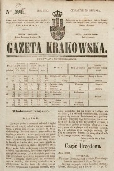 Gazeta Krakowska. 1843, nr 295