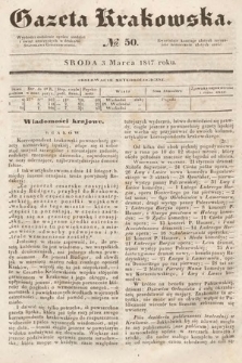 Gazeta Krakowska. 1847, nr 50