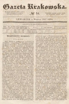 Gazeta Krakowska. 1847, nr 51