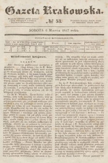 Gazeta Krakowska. 1847, nr 53