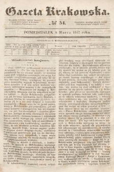 Gazeta Krakowska. 1847, nr 54