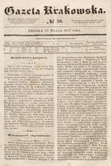 Gazeta Krakowska. 1847, nr 56