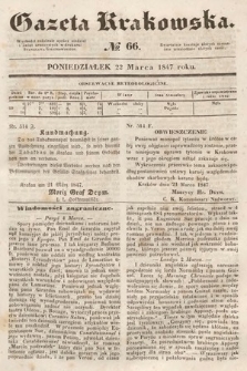 Gazeta Krakowska. 1847, nr 66