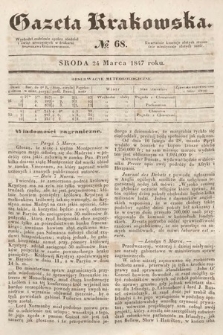 Gazeta Krakowska. 1847, nr 68