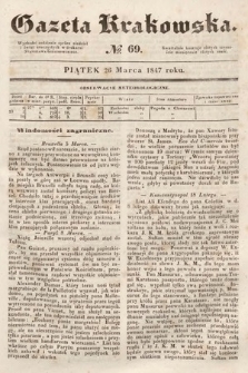 Gazeta Krakowska. 1847, nr 69