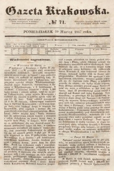 Gazeta Krakowska. 1847, nr 71