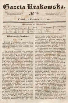 Gazeta Krakowska. 1847, nr 76