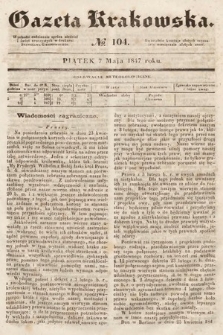 Gazeta Krakowska. 1847, nr 104