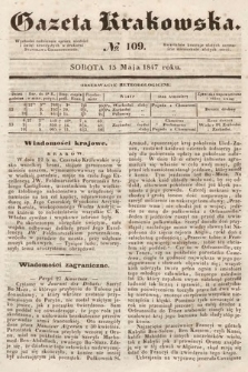 Gazeta Krakowska. 1847, nr 109