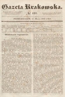 Gazeta Krakowska. 1847, nr 121