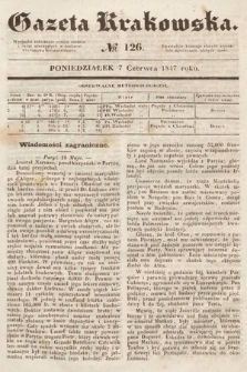 Gazeta Krakowska. 1847, nr 126