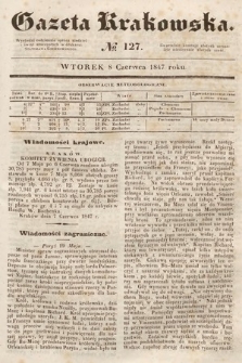 Gazeta Krakowska. 1847, nr 127