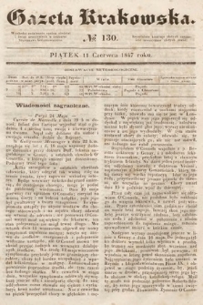 Gazeta Krakowska. 1847, nr 130