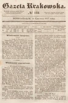 Gazeta Krakowska. 1847, nr 132
