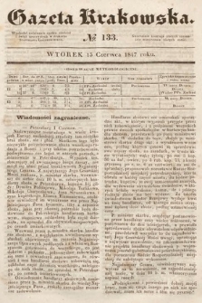 Gazeta Krakowska. 1847, nr 133