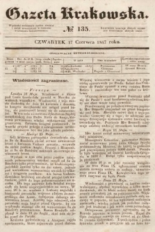 Gazeta Krakowska. 1847, nr 135