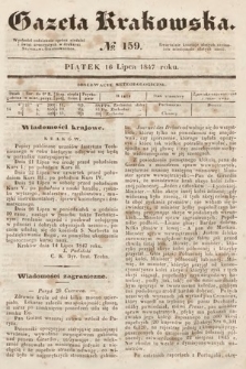 Gazeta Krakowska. 1847, nr 159