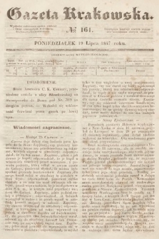 Gazeta Krakowska. 1847, nr 161
