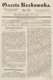 Gazeta Krakowska. 1847, nr 171