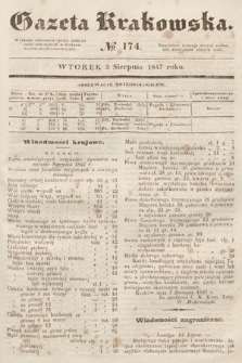 Gazeta Krakowska. 1847, nr 174