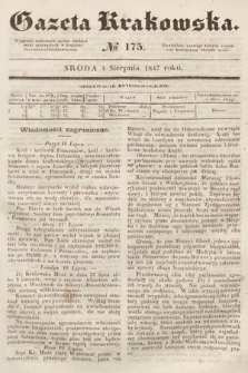 Gazeta Krakowska. 1847, nr 175