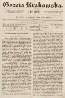Gazeta Krakowska. 1847, nr 231