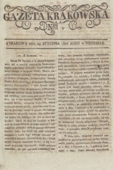 Gazeta Krakowska. 1826, nr 9