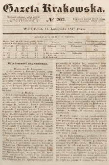 Gazeta Krakowska. 1847, nr 262