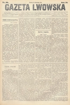 Gazeta Lwowska. 1882, nr 88