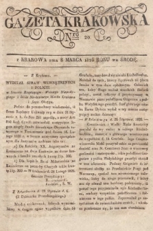 Gazeta Krakowska. 1826, nr 20