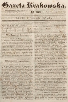 Gazeta Krakowska. 1847, nr 269