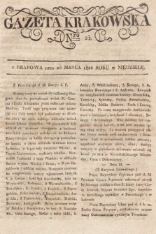 Gazeta Krakowska. 1826, nr 25