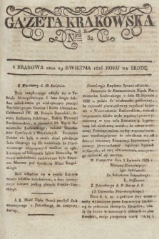 Gazeta Krakowska. 1826, nr 32