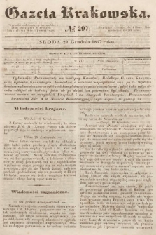 Gazeta Krakowska. 1847, nr 297