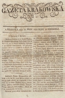 Gazeta Krakowska. 1826, nr 41