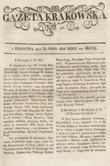 Gazeta Krakowska. 1826, nr 44