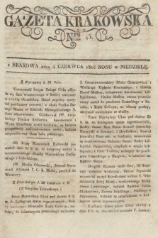 Gazeta Krakowska. 1826, nr 45