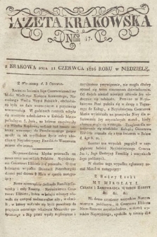 Gazeta Krakowska. 1826, nr 47