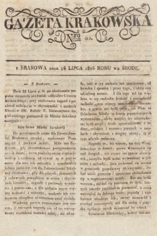 Gazeta Krakowska. 1826, nr 60