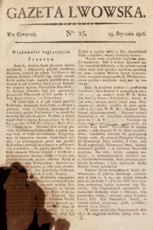Gazeta Lwowska. 1816, nr 15